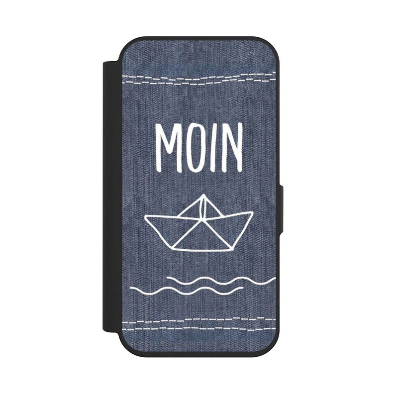 iPhone 15 Pro NIVOflip Moin Schiff Denim