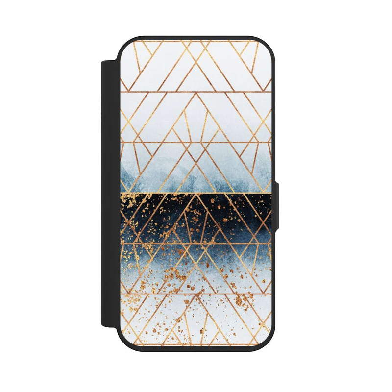 iPhone 15 Pro NIVOflip Winter Blue Geo