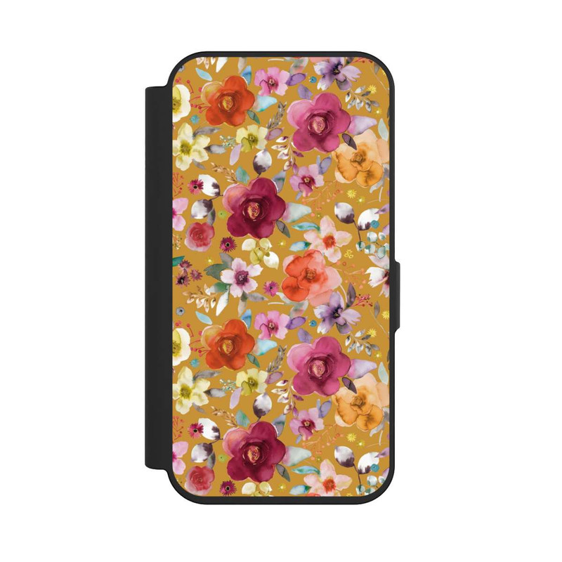 iPhone 15 Pro NIVOflip Spring Floral Bouquets Mustard