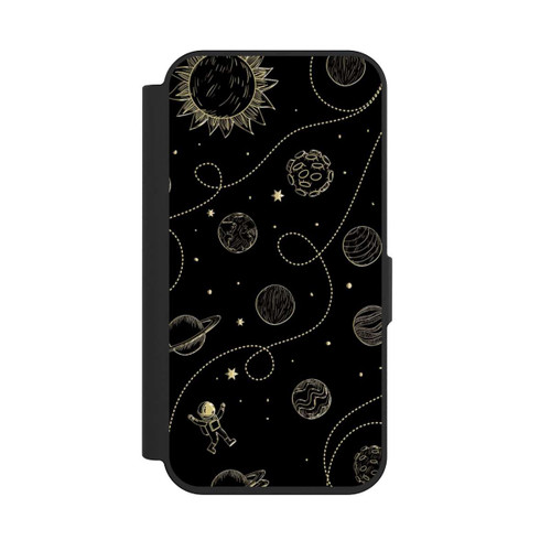 Apple iPhone 15 Pro NIVOflip Planeten Gold