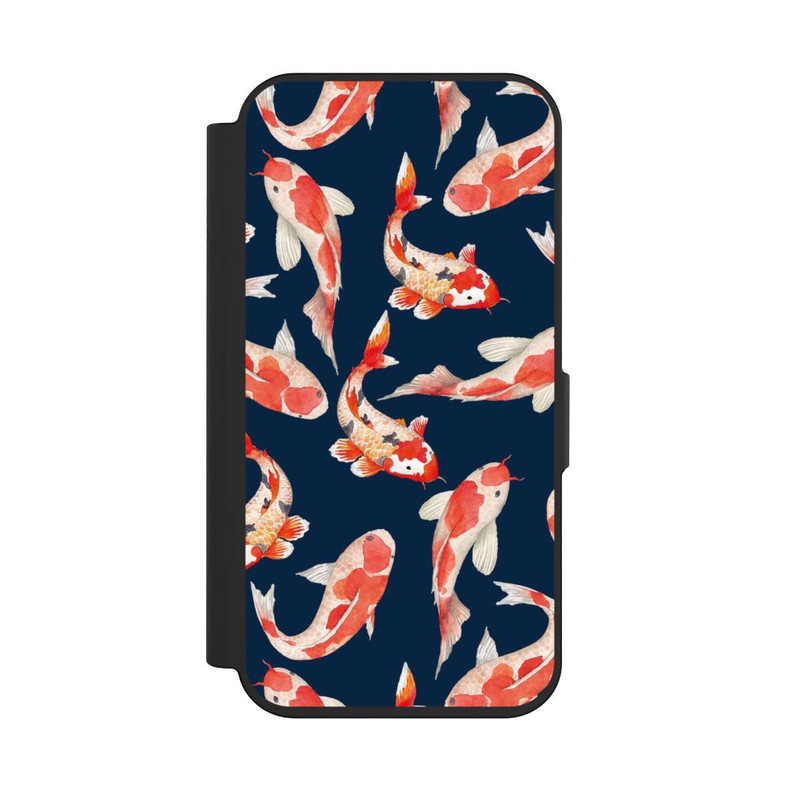 iPhone 15 Pro NIVOflip Coral Fish on Blue Background