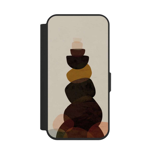 Apple iPhone 15 Pro NIVOflip Stones No 5 Brown