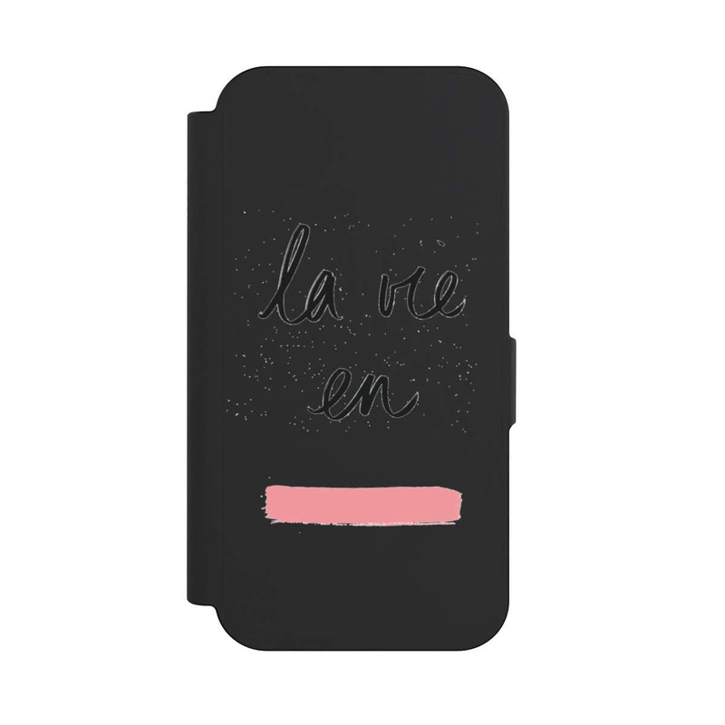 iPhone 15 Pro NIVOflip La vie en Rose sans Fond