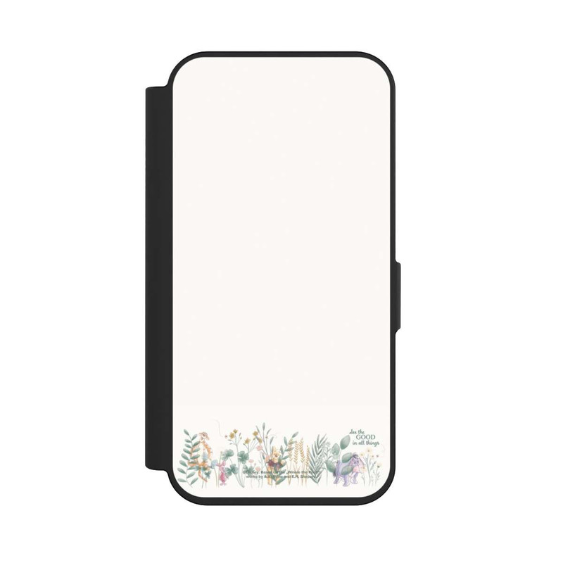 iPhone 15 Pro NIVOflip Winnie Puuh und seine Freunde hinter Eukalyptus