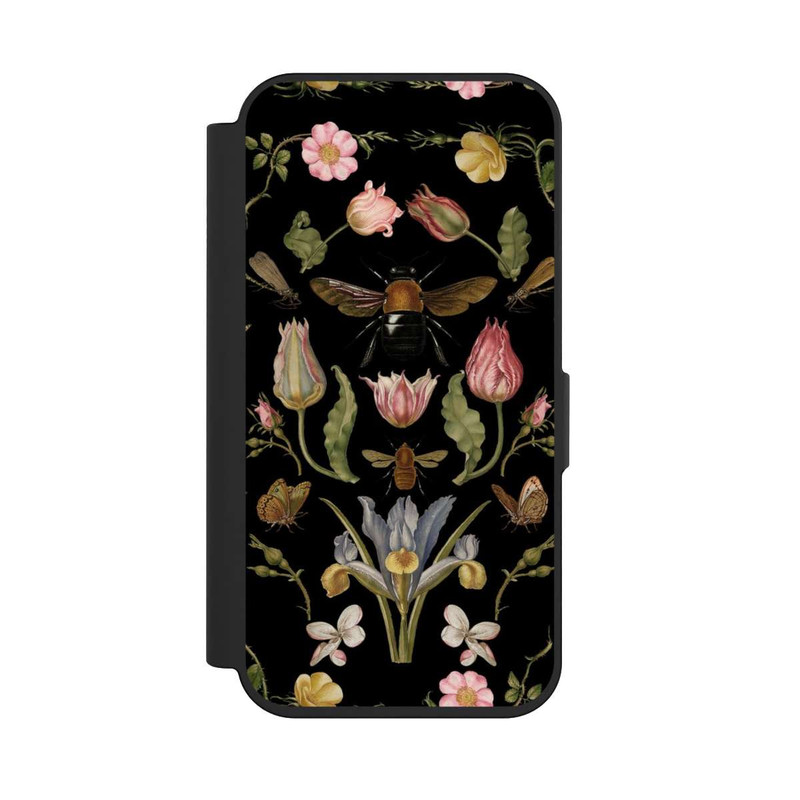 iPhone 15 Pro NIVOflip Wild Flower and Bee Black