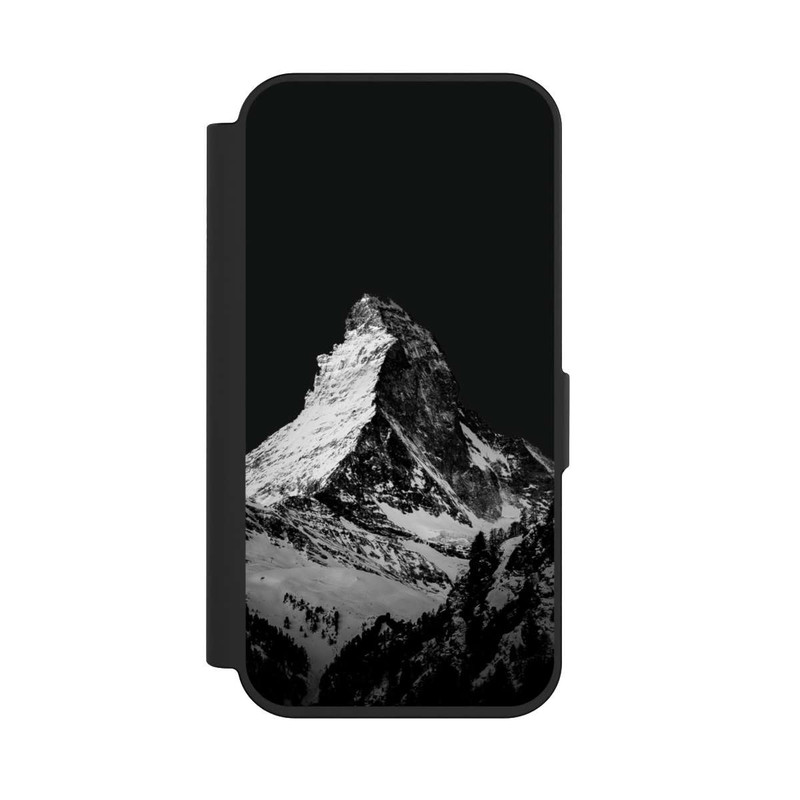 iPhone 15 Pro NIVOflip Schneebedeckte Berge