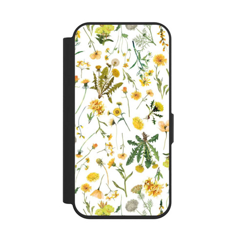 Apple iPhone 15 Pro NIVOflip Gelbe Wildblumen