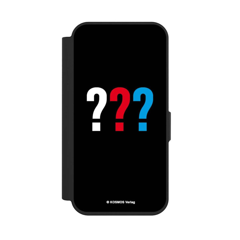 iPhone 15 Pro NIVOflip Drei Fragezeichen Logo
