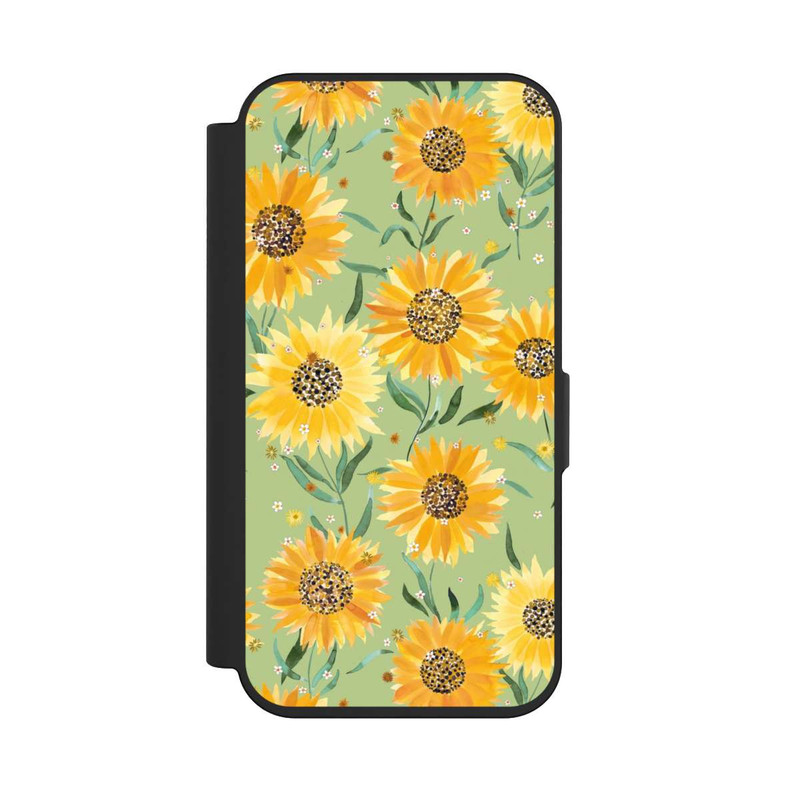iPhone 15 Pro NIVOflip Tournesols Verts