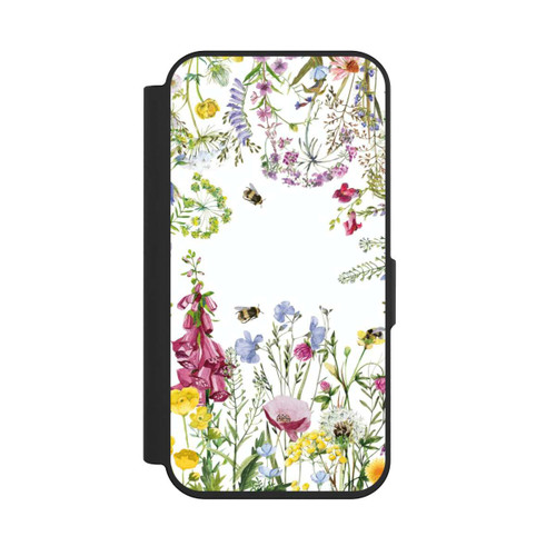 Apple iPhone 15 Pro NIVOflip Cadre de fleurs sauvages des prés d'été