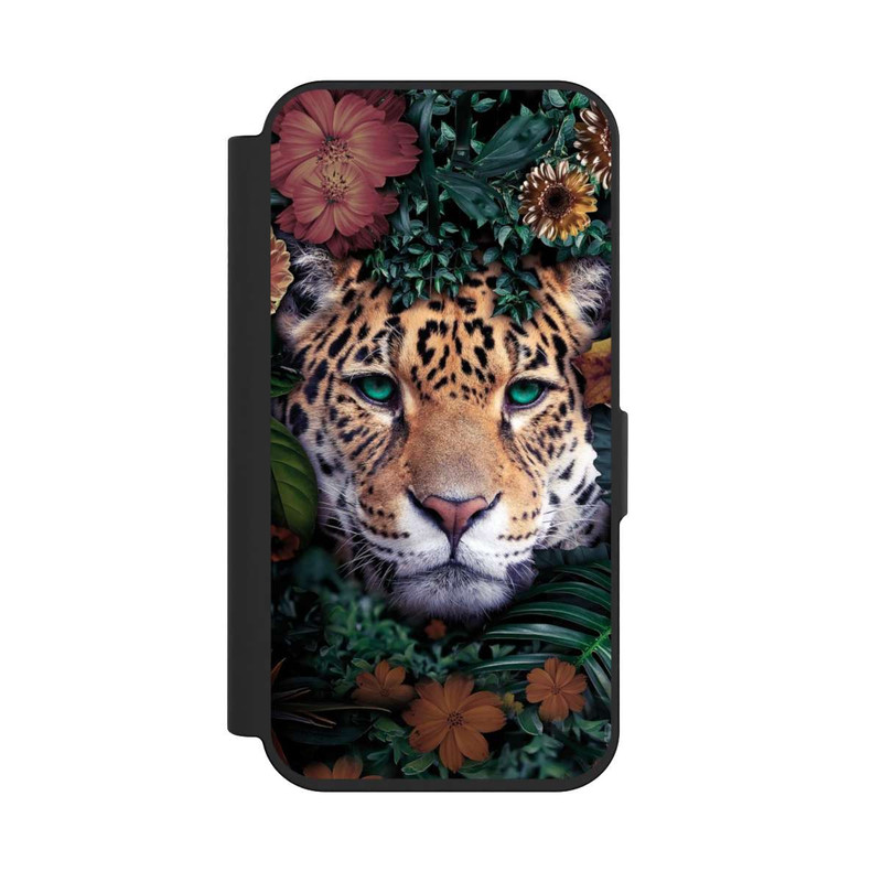 iPhone 15 Pro NIVOflip Jaguar in the jungle green