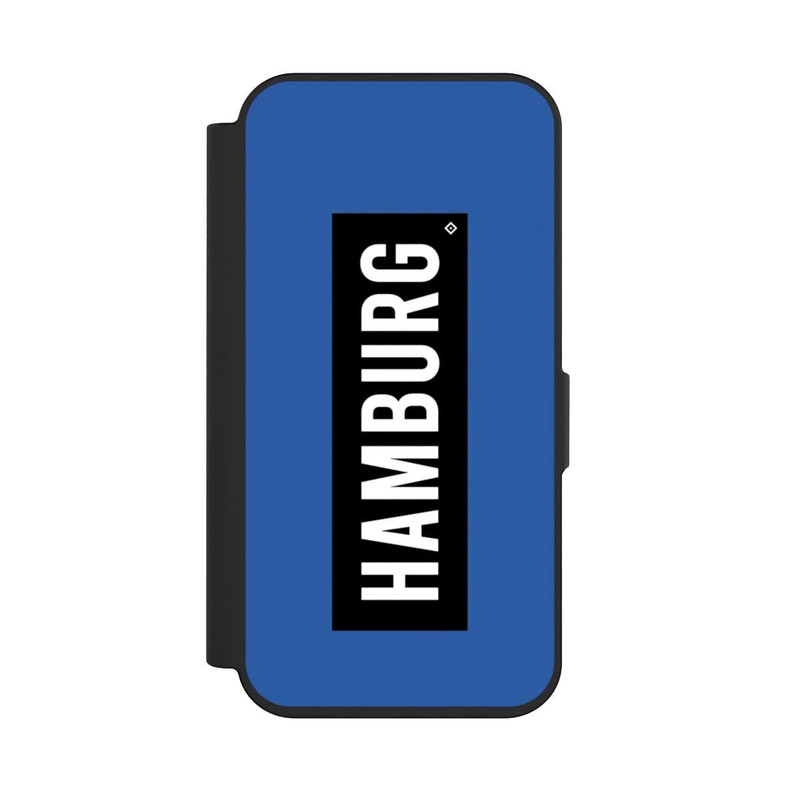 iPhone 15 Pro NIVOflip HSV Hamburg Schwarz Blau