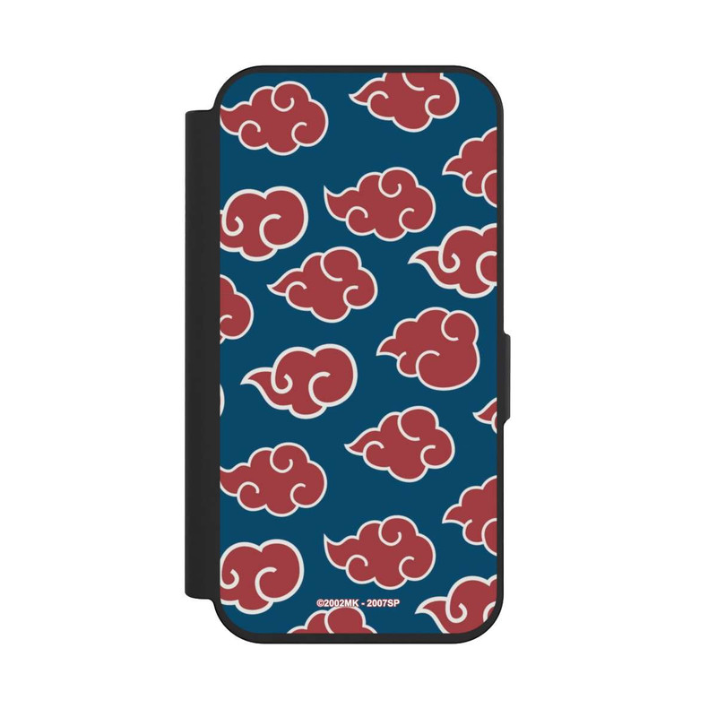 iPhone 15 Pro NIVOflip Akatsuki Pattern Blue