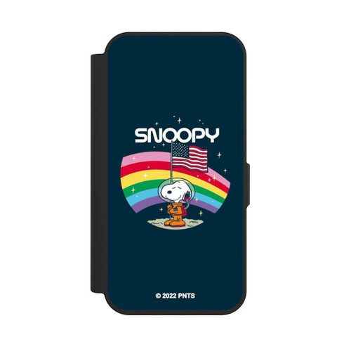 Apple iPhone 15 Pro NIVOflip Snoopy Space Traveller Rainbow