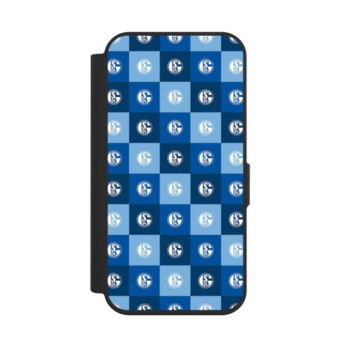 Apple iPhone 15 Pro NIVOflip Schalke 04 Muster