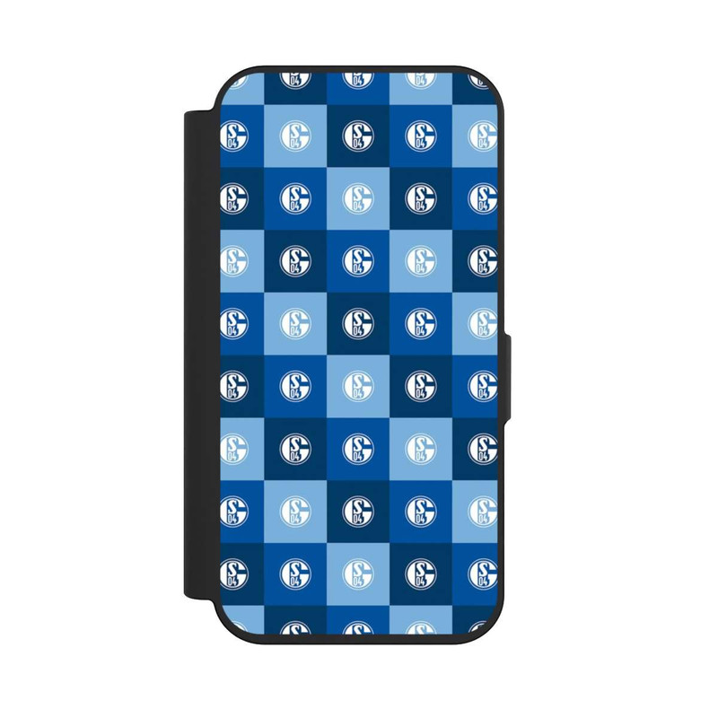 iPhone 15 Pro NIVOflip Schalke 04 Muster