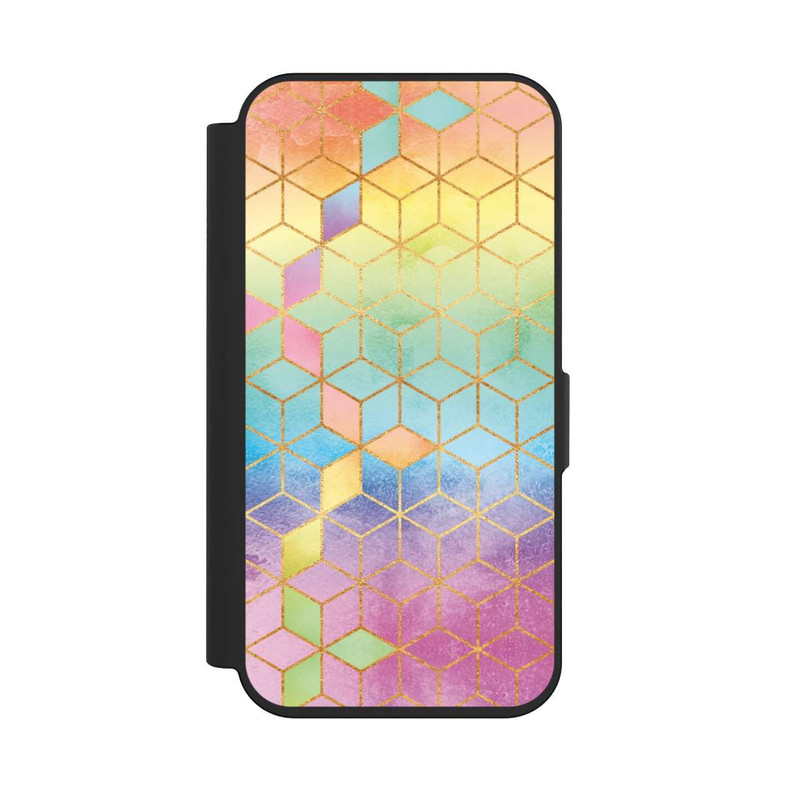 iPhone 15 Pro NIVOflip Regenbogenwürfel