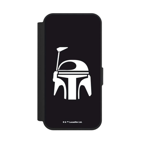 Apple iPhone 15 Pro NIVOflip Boba Fett Helmet Black
