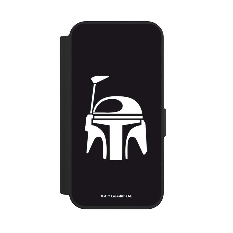 iPhone 15 Pro NIVOflip Casque Boba Fett Noir