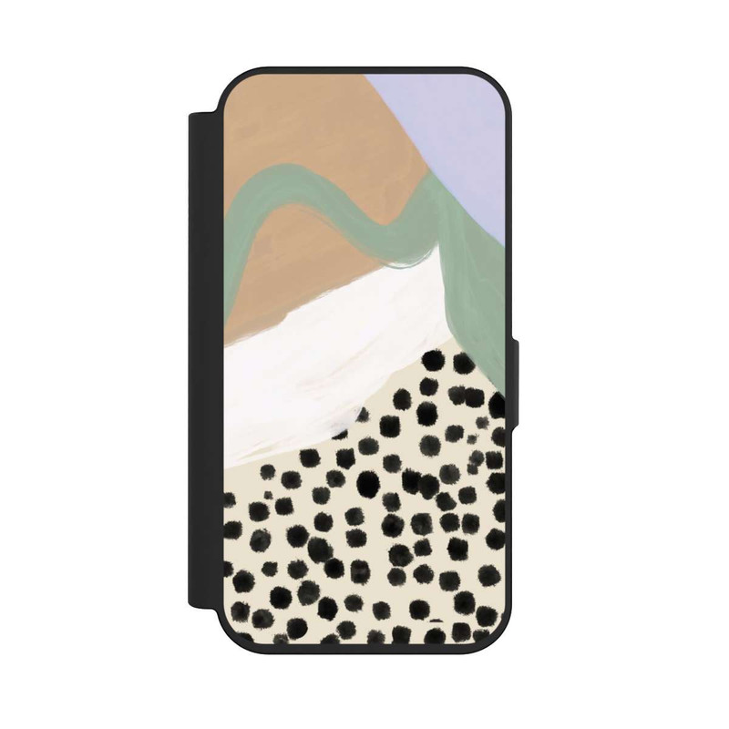 iPhone 15 Pro NIVOflip Verrücktes Leben Boho Pastell