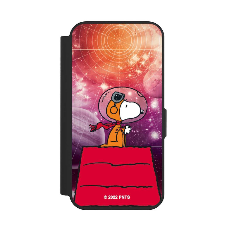 iPhone 15 Pro NIVOflip Snoopy Weltraumreisender Planet