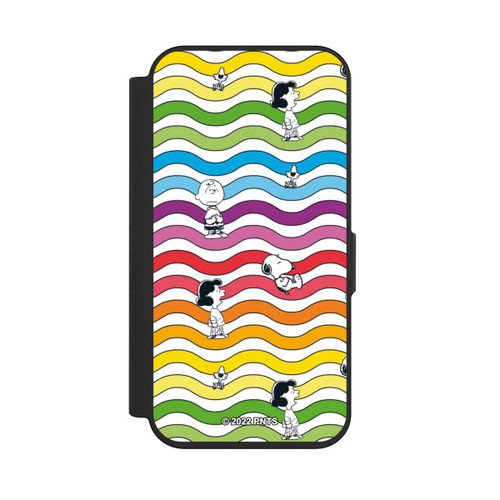 Apple iPhone 15 Pro NIVOflip Snoopy Pattern Rainbow