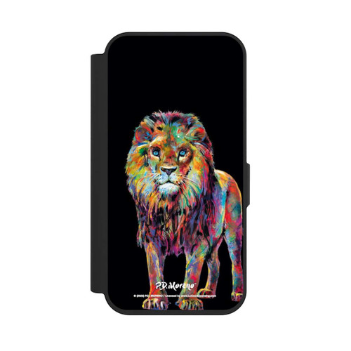 Apple iPhone 15 Pro NIVOflip Löwe Bunte Kunst von P.D. Moreno