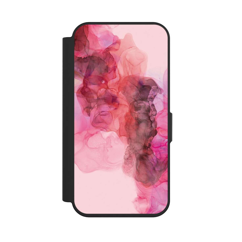 iPhone 15 Pro NIVOflip Alcohol Ink Fuchsia Fantasy
