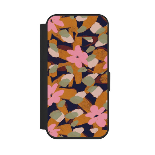 Apple iPhone 15 Pro NIVOflip Pattern Fleurs Roses