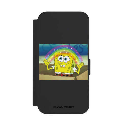 Apple iPhone 15 Pro NIVOflip Spongebob - Rainbow Meme transparent