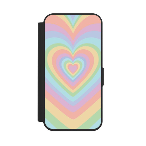 Apple iPhone 15 Pro NIVOflip Rainbow Heart