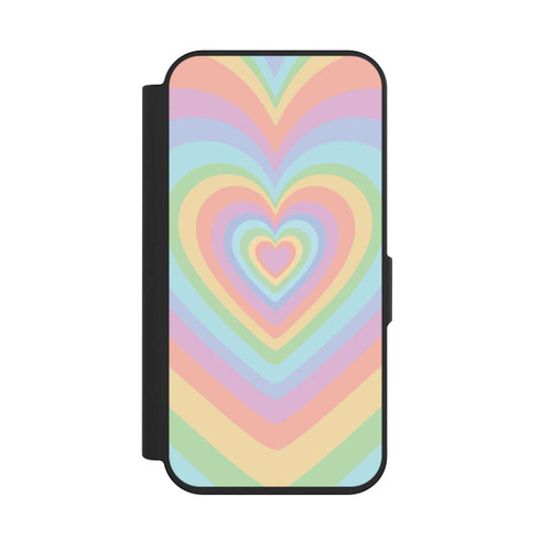 Apple iPhone 15 Pro NIVOflip Rainbow Heart