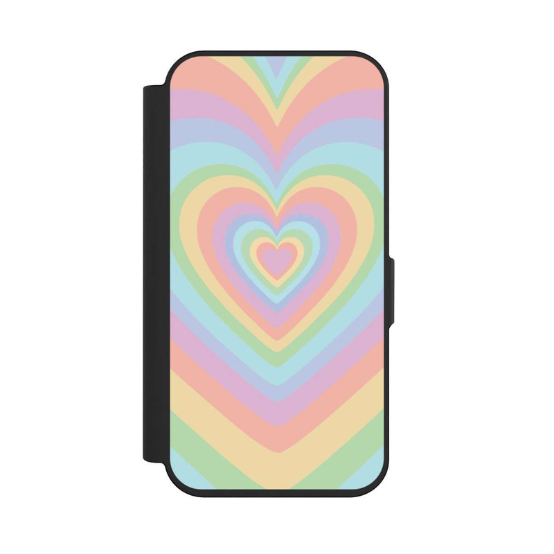 iPhone 15 Pro NIVOflip Rainbow Heart