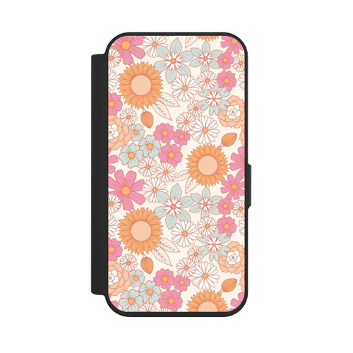 Apple iPhone 15 Pro NIVOflip Retro Boho Flowers