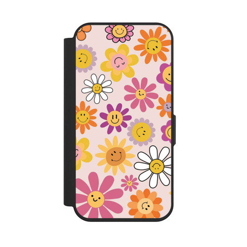 Apple iPhone 15 Pro NIVOflip Smiles Pink Flowers