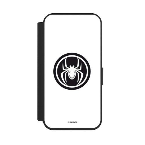 Apple iPhone 15 Pro NIVOflip Spider-Man Spider Logo White