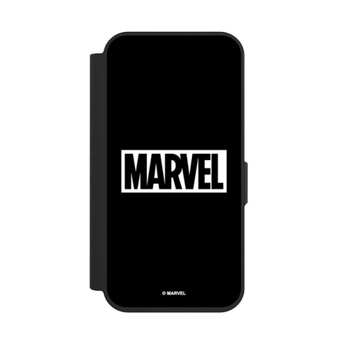 Apple iPhone 15 Pro NIVOflip Marvel Logo Black