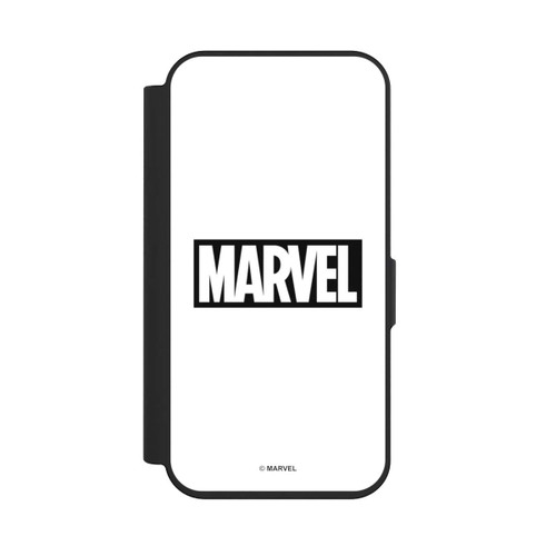 Apple iPhone 15 Pro NIVOflip Marvel Logo White