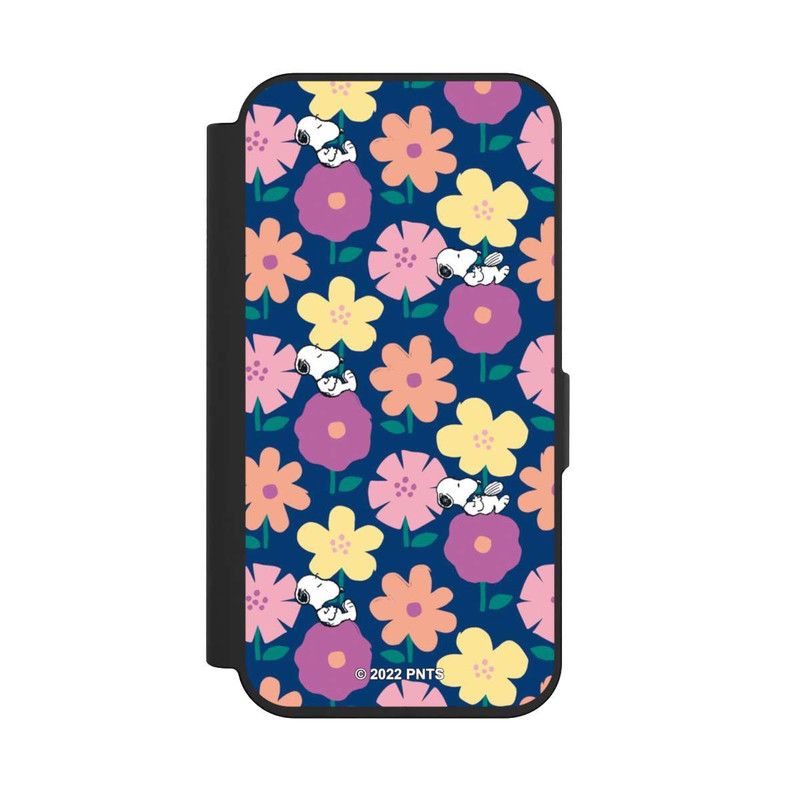 iPhone 15 Pro NIVOflip Snoopy Muster Frühling