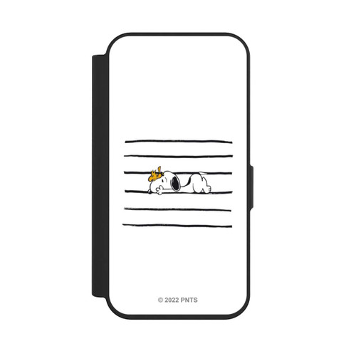 Apple iPhone 15 Pro NIVOflip Snoopy &amp; Woodstock Lignes