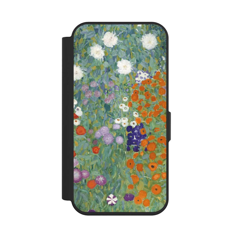 iPhone 15 Pro NIVOflip Jardin en Fleur - Gustav Klimt