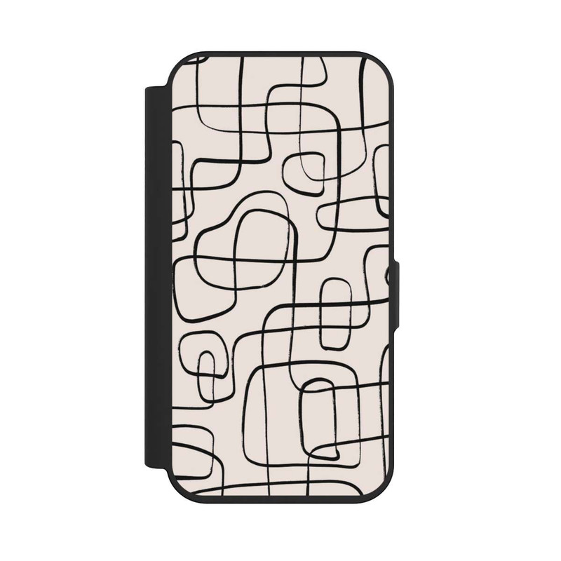 iPhone 15 Pro NIVOflip Lignes Fines Pattern
