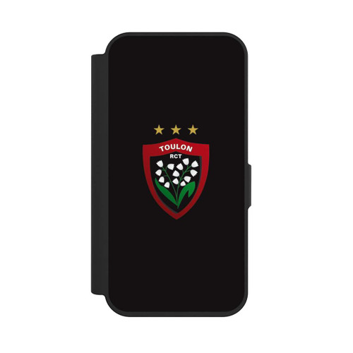 Apple iPhone 15 Pro NIVOflip Logo RC Toulonnais Noir