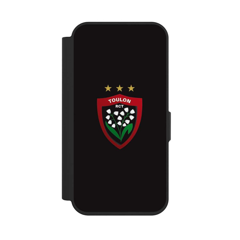 iPhone 15 Pro NIVOflip Logo RC Toulonnais Noir