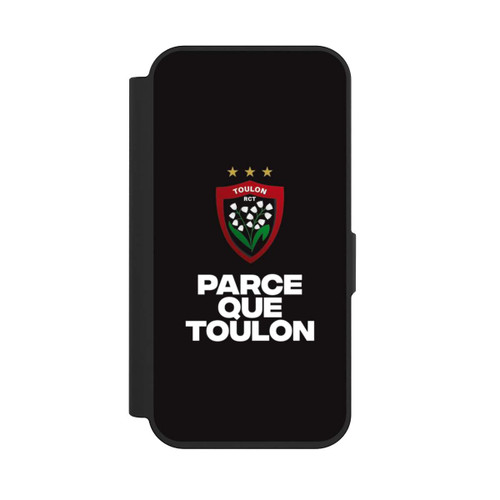 Apple iPhone 15 Pro NIVOflip Parce Que Toulon Noir