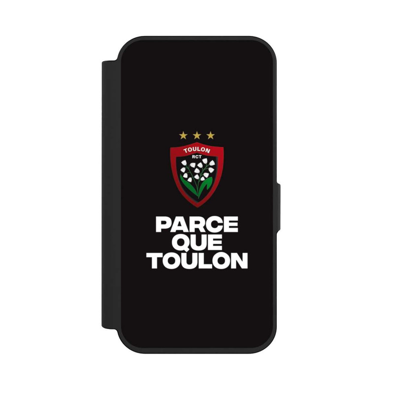 iPhone 15 Pro NIVOflip Parce Que Toulon Noir