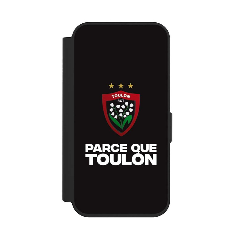 iPhone 15 Pro NIVOflip RC Toulonnais Noir