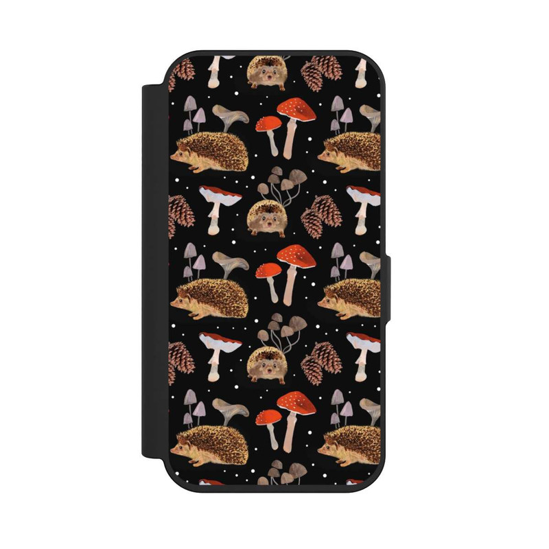 iPhone 15 Pro NIVOflip Igel und Pilze