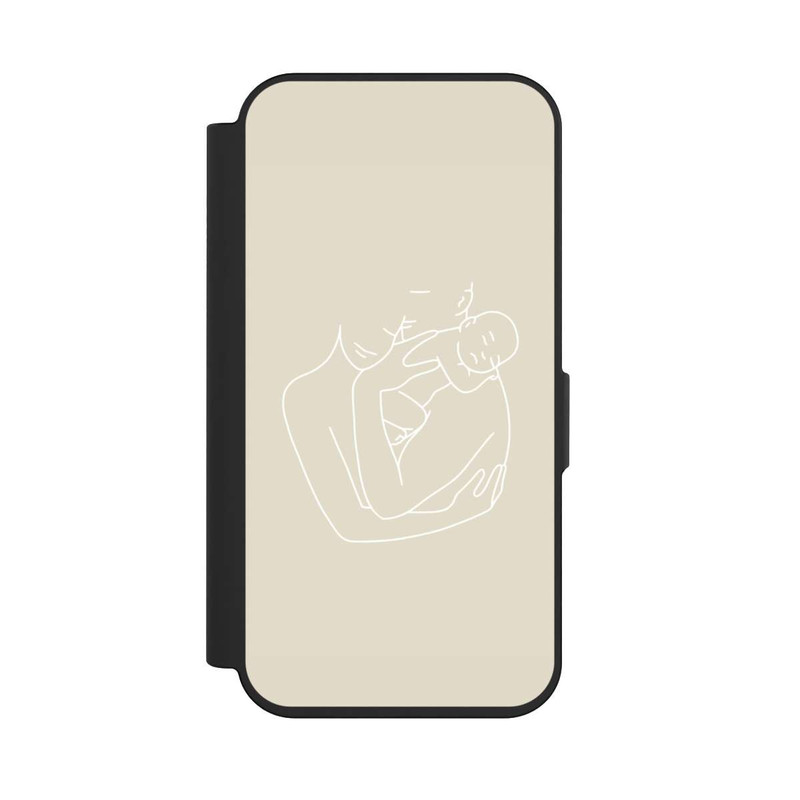 iPhone 15 Pro NIVOflip Line Art Familie 2