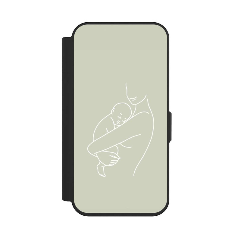 iPhone 15 Pro NIVOflip Line Art Familie 3